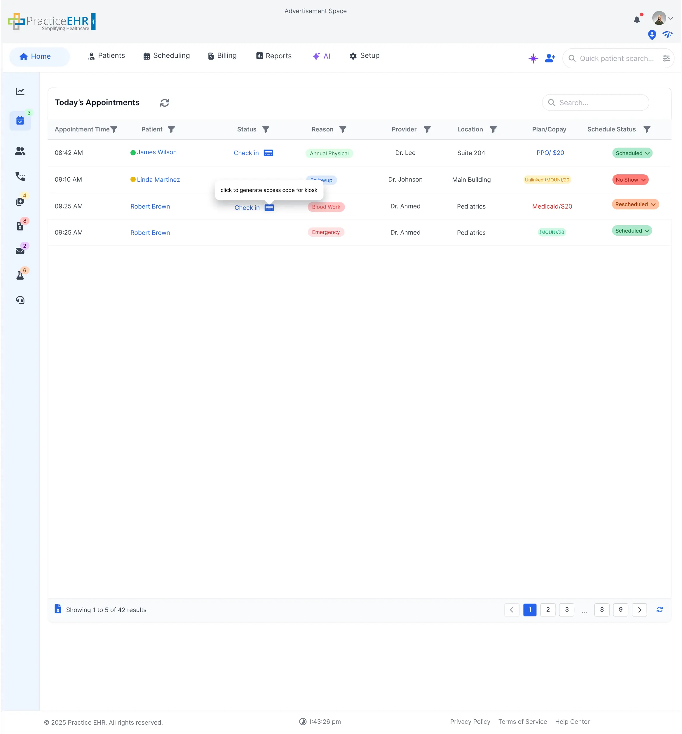 Start Encounter Modal